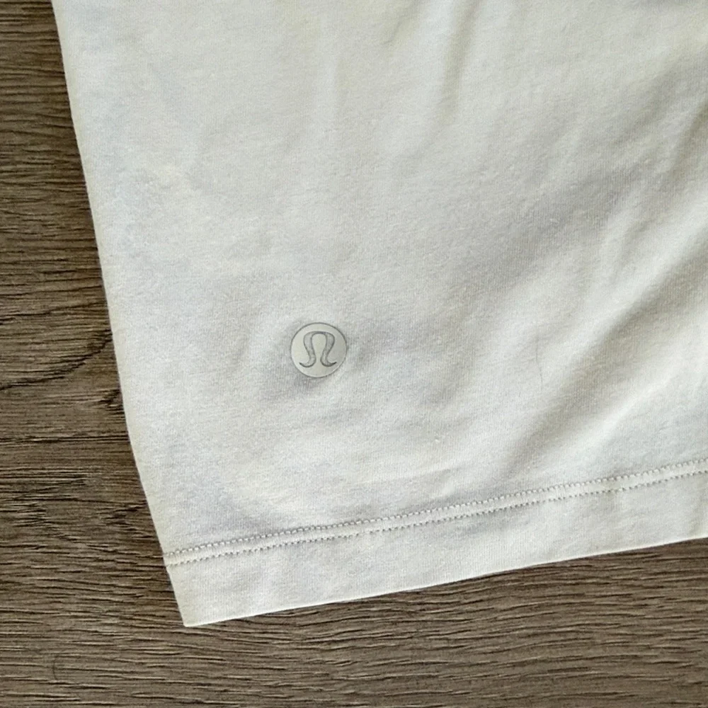 LULULEMON Crescent Tee Bone/Off White Color
